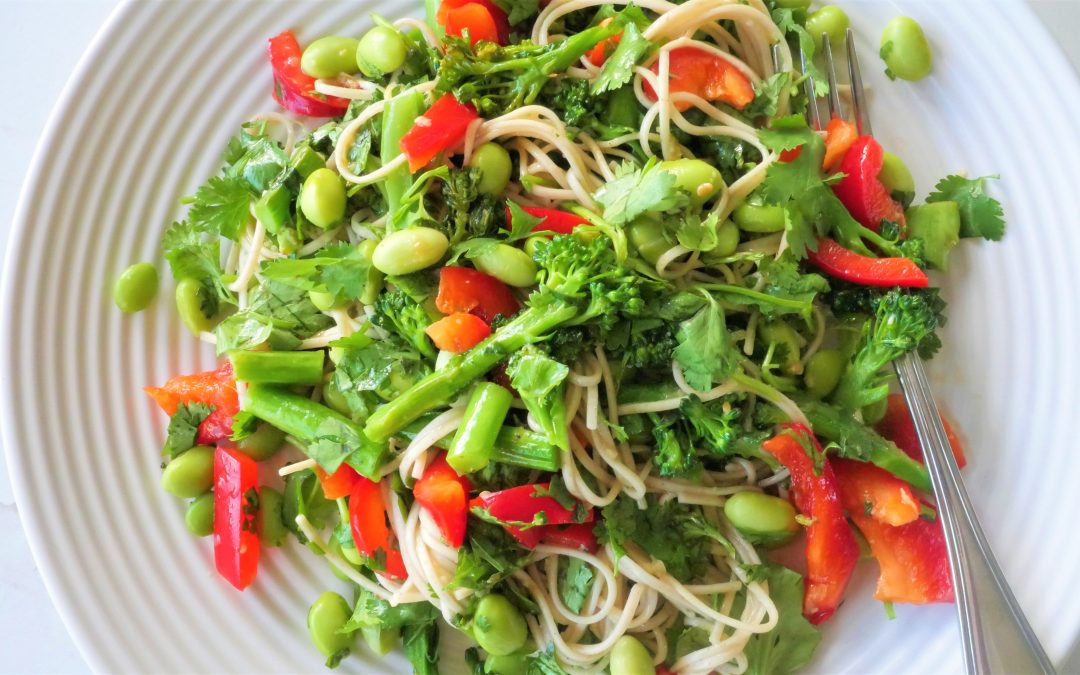 Asian Soba Noodle Salad