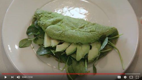 Super Green Omelette (Video)