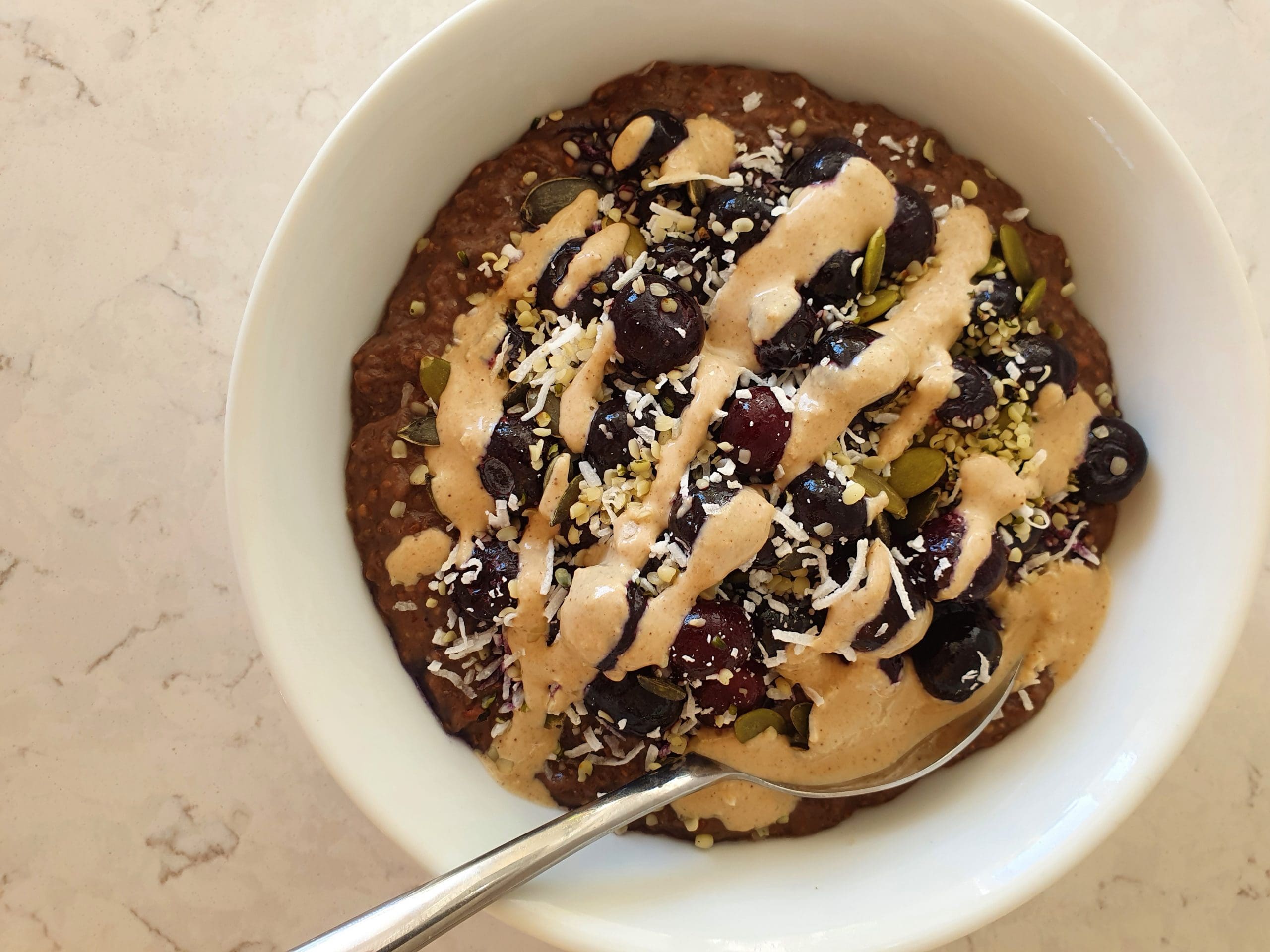 Chia, Hemp &amp; Flax Porridge (Paleo, Keto &amp; Vegan friendly) - Natalie Brady